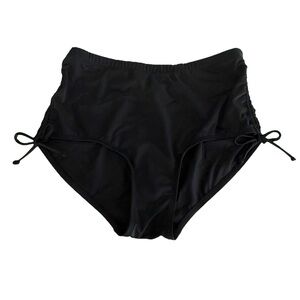 Always For Me Black Bikini Bottoms with Side Ties Size 16W